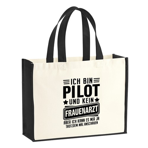 Jutetasche bin pilot kein - bin,